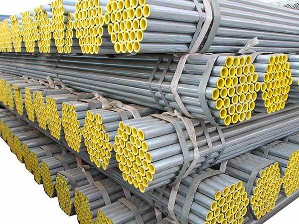 Galvanized round steel pipe