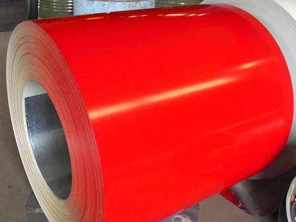 Color coated steel coil