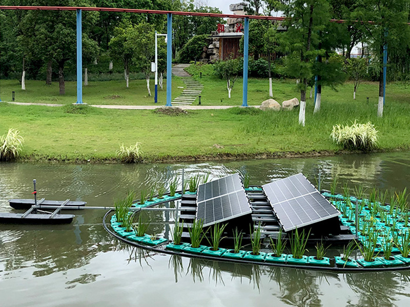 純太陽(yáng)能推流曝氣機(jī)