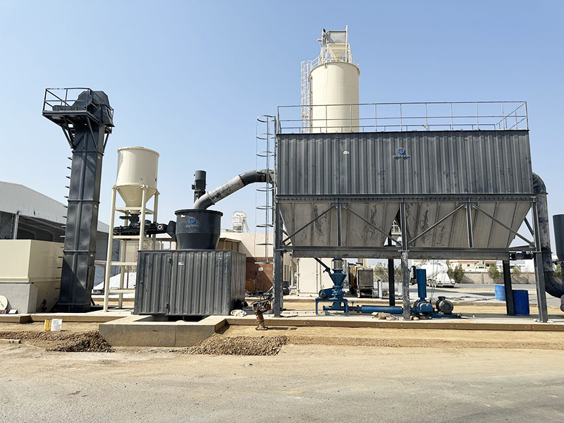 CaCO₃ Grinding mill in Jeddah, Saudi Arabia