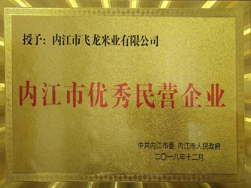 內(nèi)江市優(yōu)秀民營企業(yè)