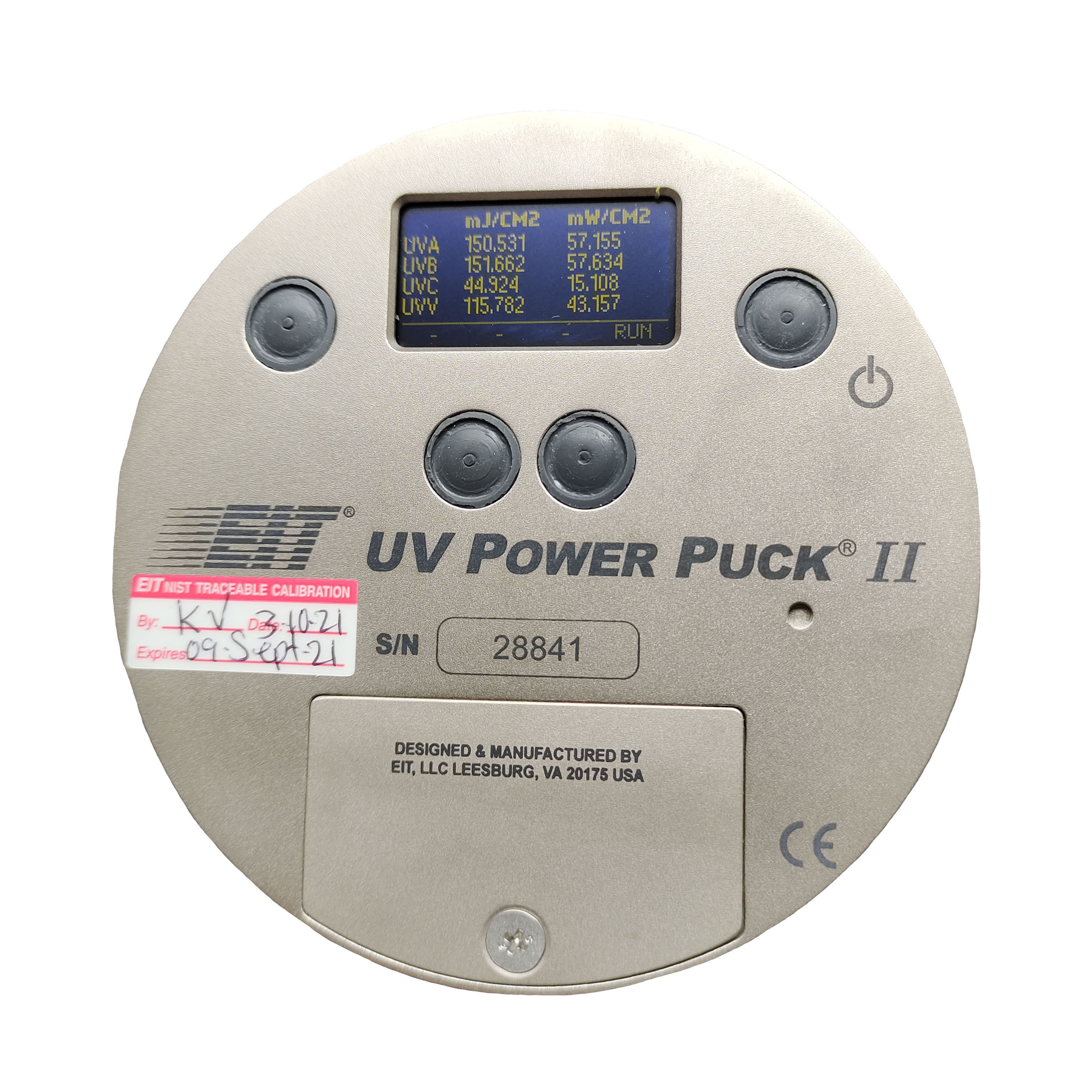 美国EIT PowerPuck Ⅱ四通道UV能量计