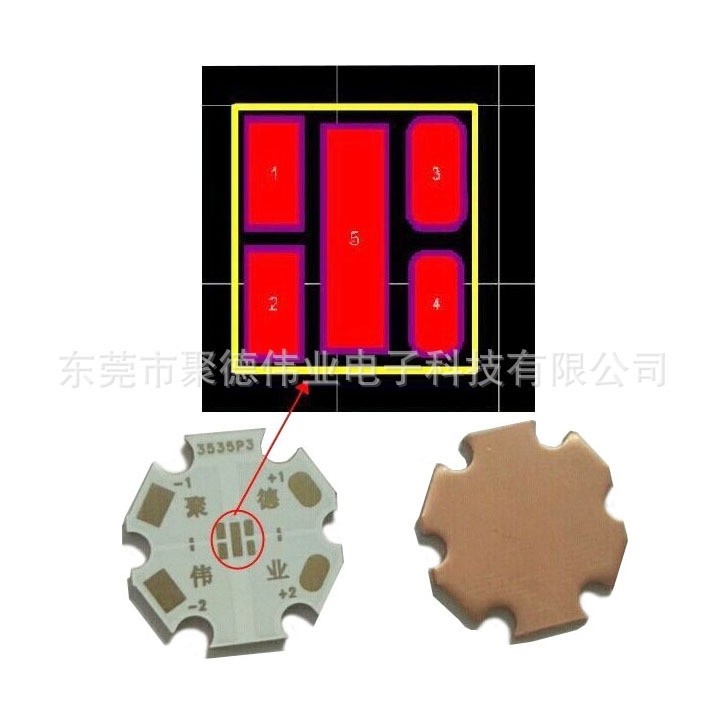 双波段UVCLED铜基板20mm杀菌灯