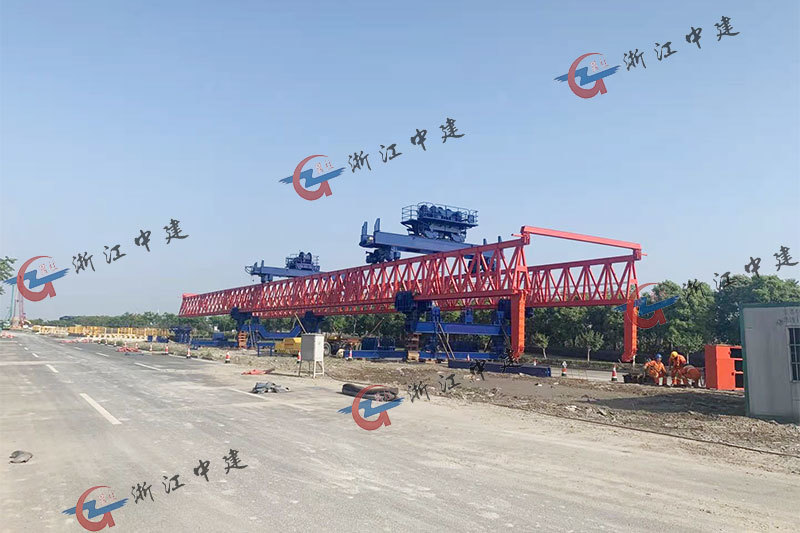 160T integrated bridge erecting machine for Hangzhou Shaoxing Ningbo Smart Expressway