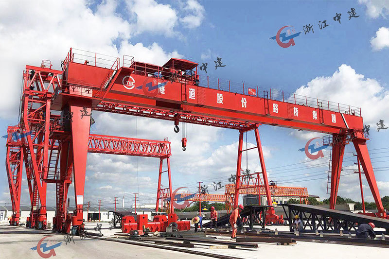 Shanghai Stock prefabricated project - 180+32T portal crane