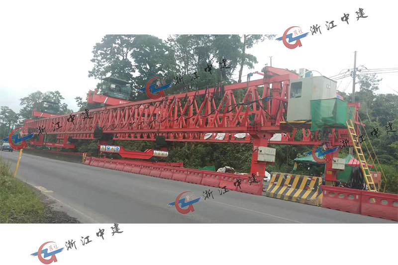 Costa Rica Highway 32 Project, 190T-40M bridge erecting machine