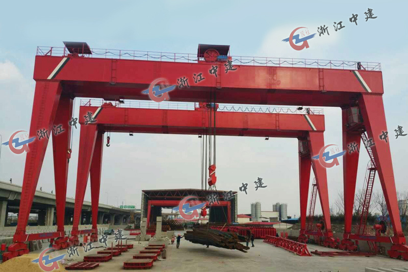 Shanghai Chenjian 160T box type gantry crane