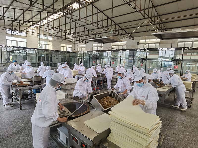 煎餅生產(chǎn)車間 煎餅生產(chǎn)車間