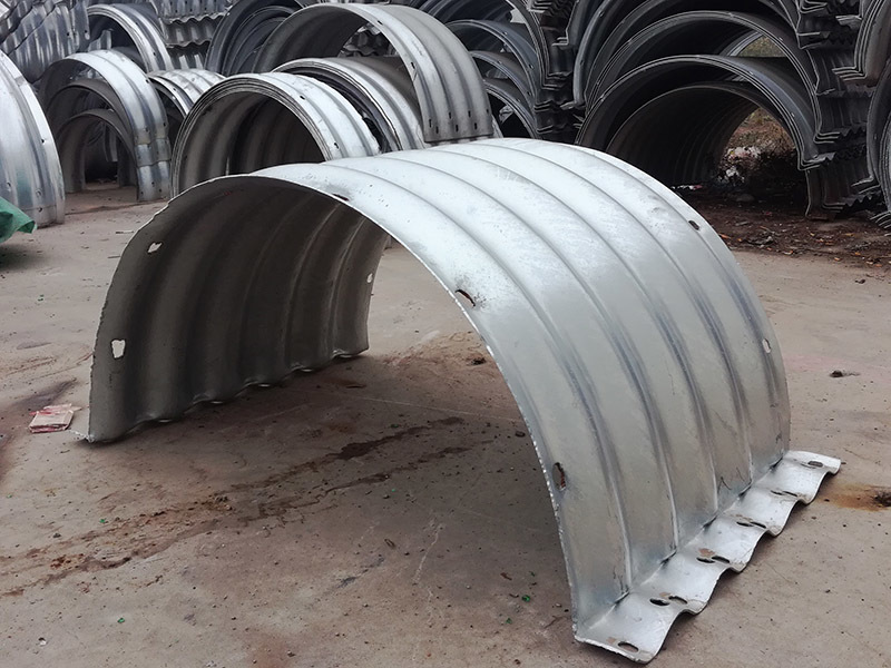 Flanged Corrugated Metal Plates