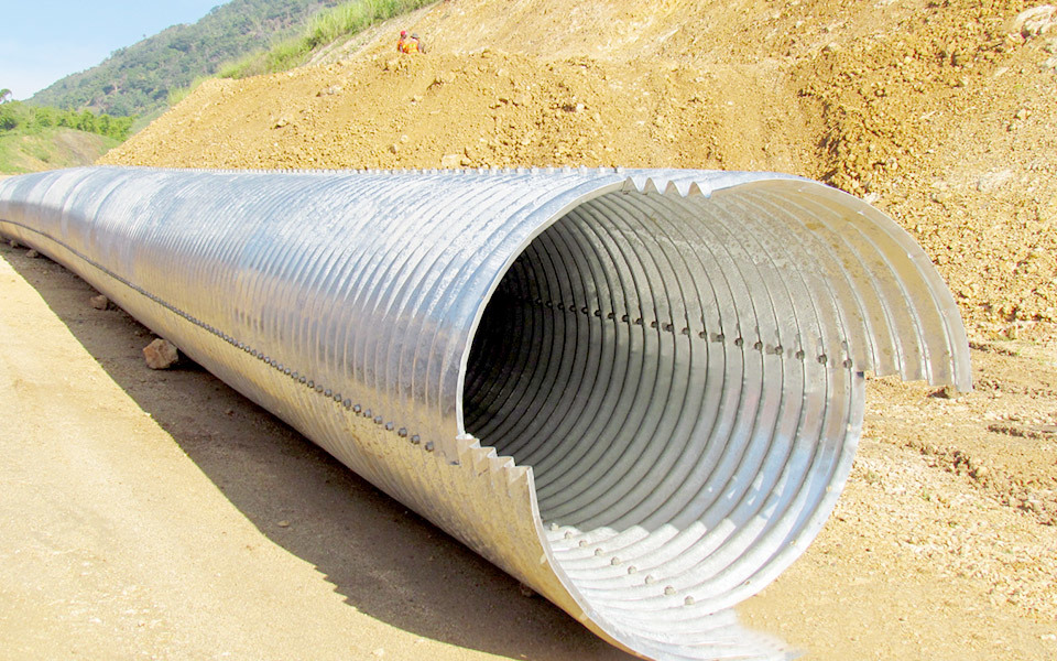 Corrugated Steel Pipe Culvert