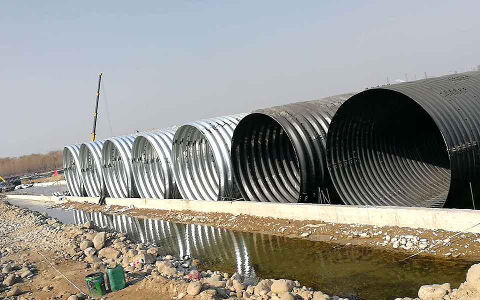 Corrugated Steel Pipe Culvert5