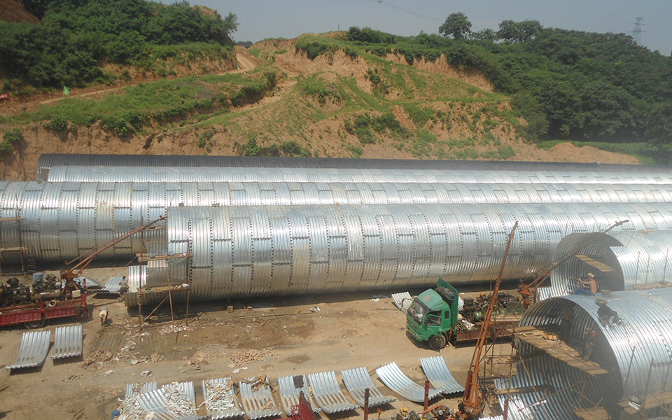 Corrugated Steel Pipe Culvert3