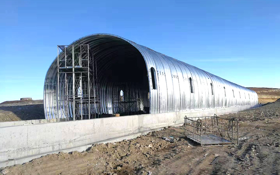 Corrugated Steel Arch Culvert1