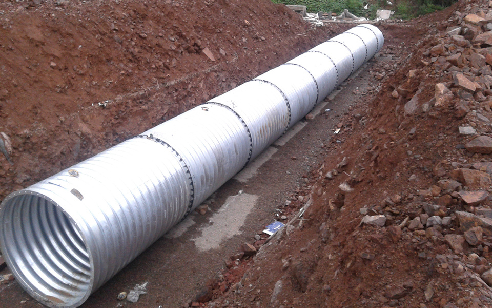 Monoblock Corrugated Steel Pipe 2