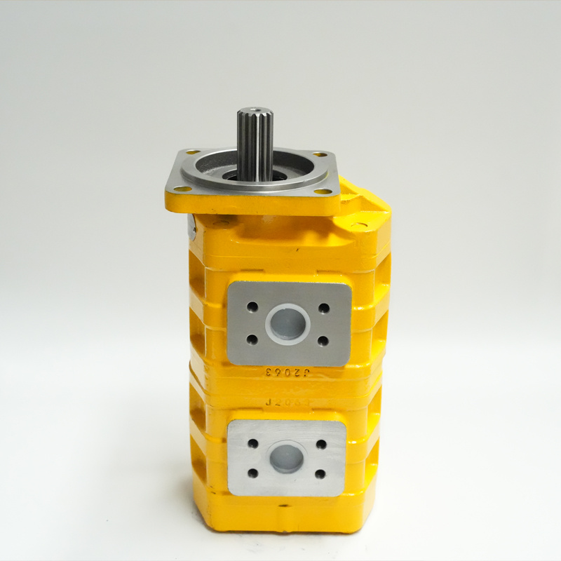 Hydraulic gear pump installation process