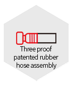 Rubber hose assembly