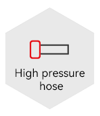 High pressure hose