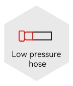 Low pressure hose