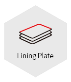 Lining plate