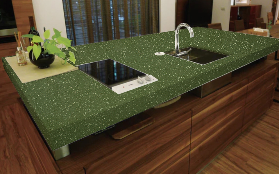 Quartz Jade Slab YK109