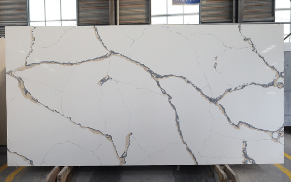 Calacatta Quartz Slab 4023