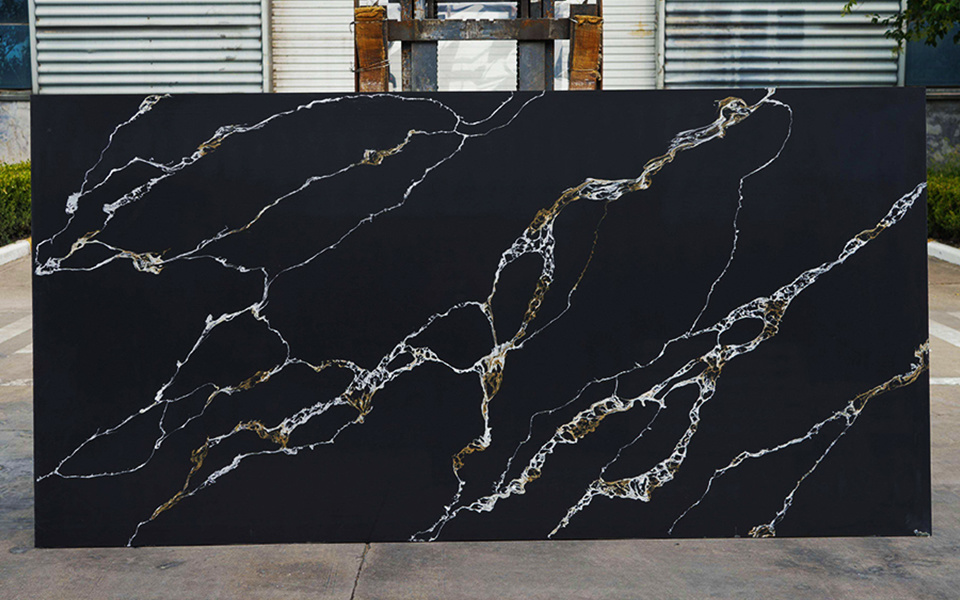 Calacatta Quartz Slab 3608