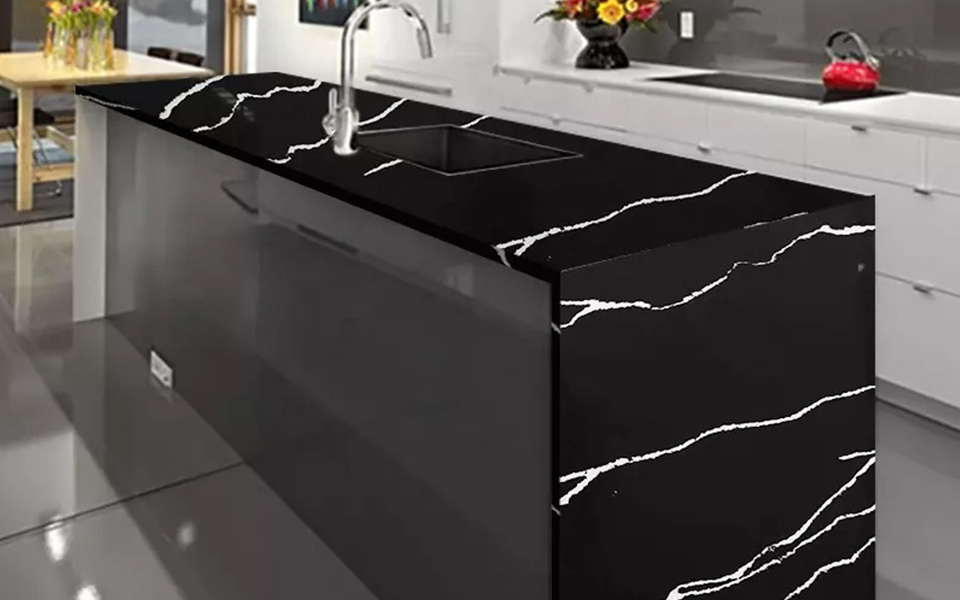 Calacatta Quartz Slab 7060