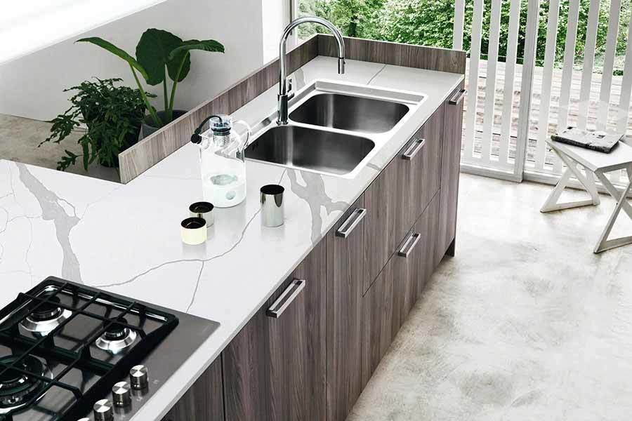 Calacatta Quartz Slab 1040
