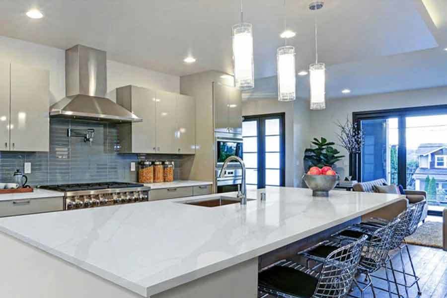 Calacatta Quartz Slab 6090