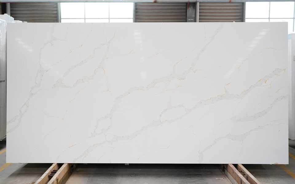 Calacatta Quartz Slab 6151L