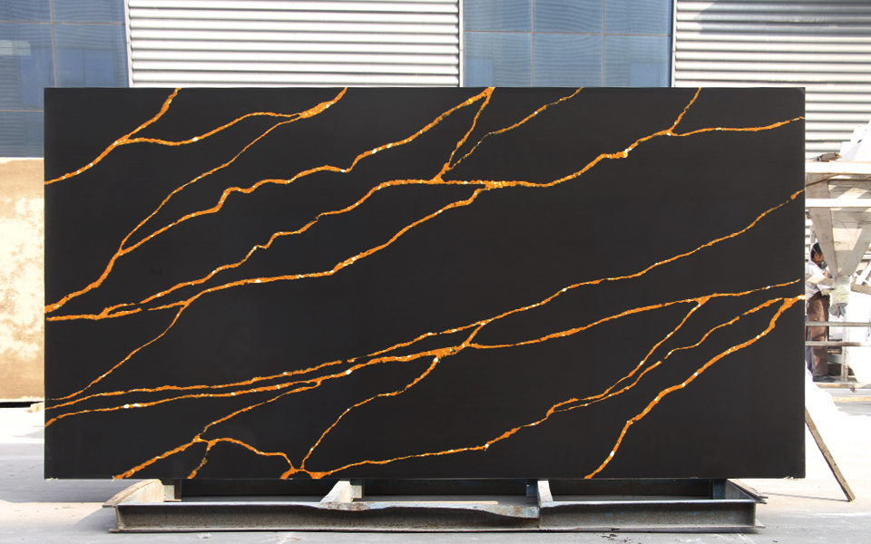 Calacatta Quartz Countertop 7061