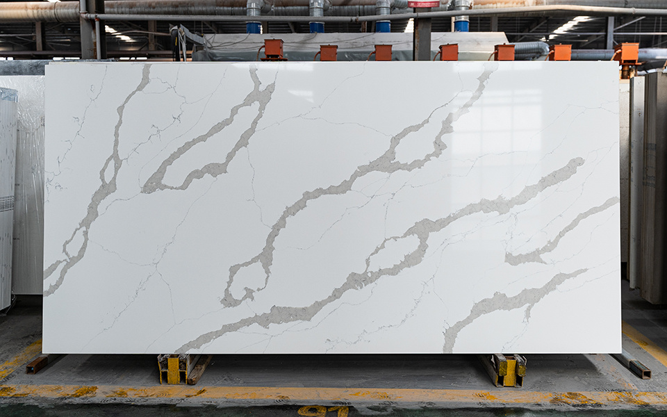 Calacatta Quartz Slab 6058