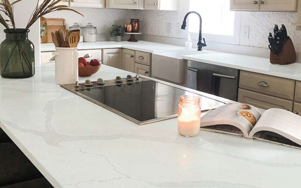 Calacatta Quartz Slab 5104