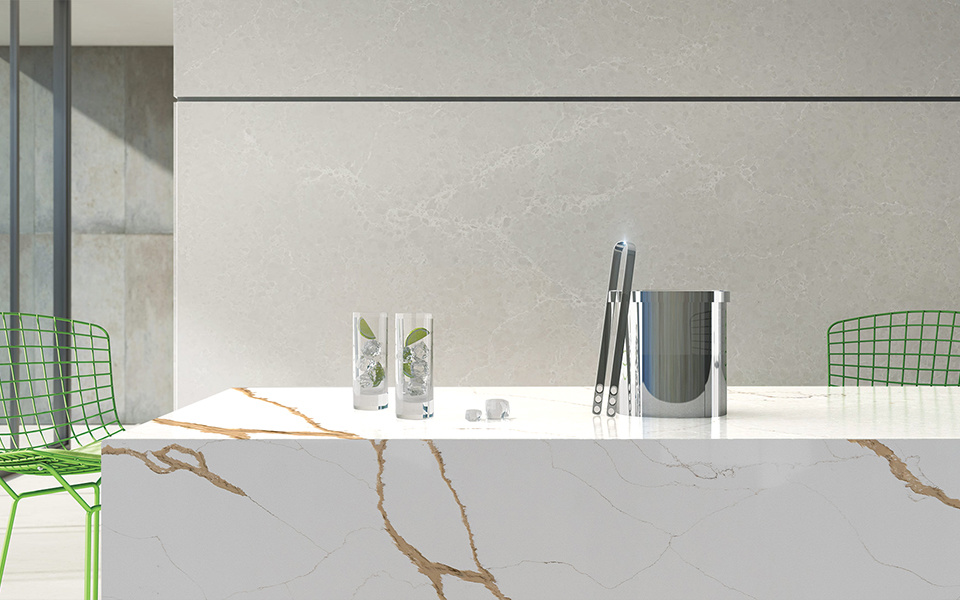Calacatta Quartz Countertop RH8094