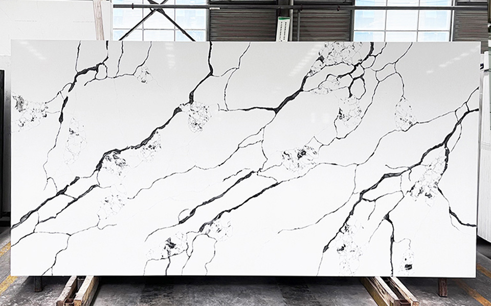 Calacatta Quartz Slab 1009