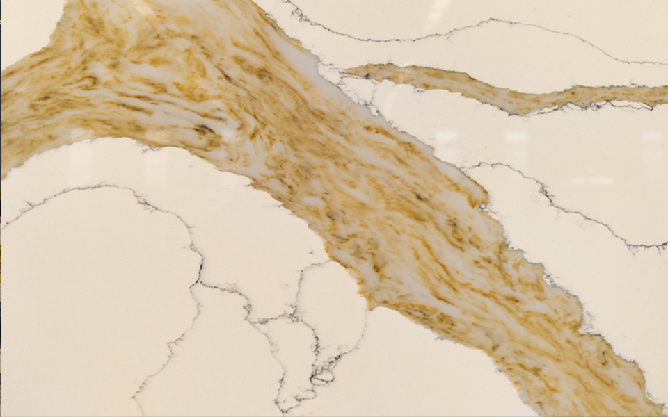 Quartz Calacatta Slab 2506