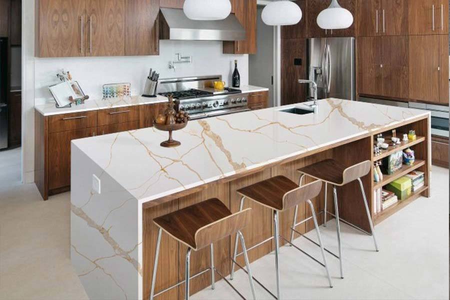 Calacatta Quartz Slab 1101