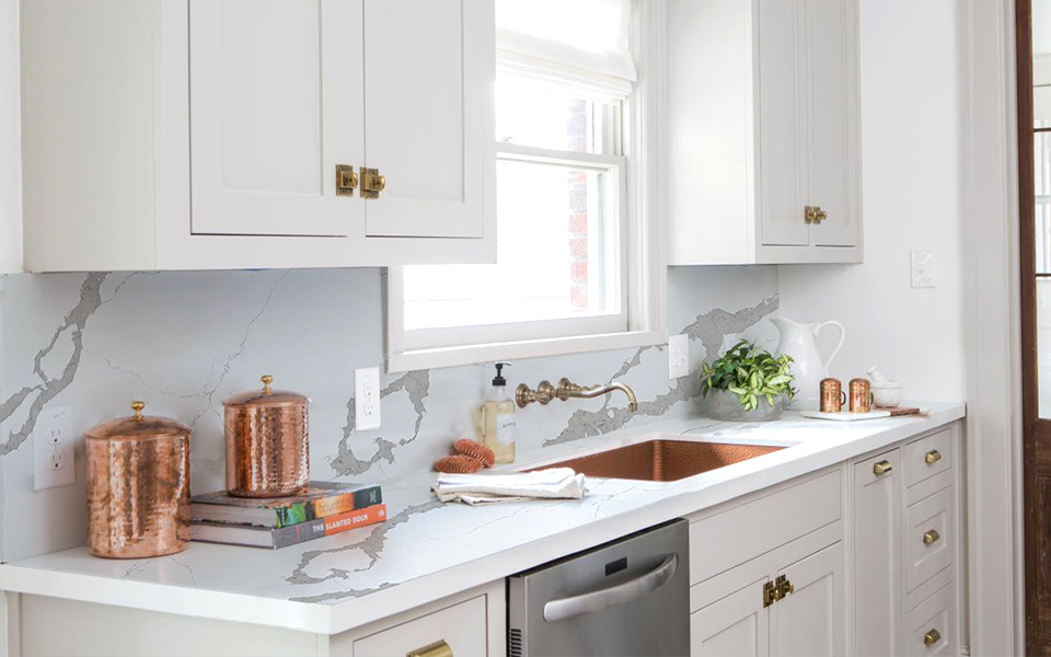 Calacatta countertop 6058