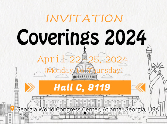 Coverings 2024 THE GLOBAL TILE & STONE EXPERIENCE
