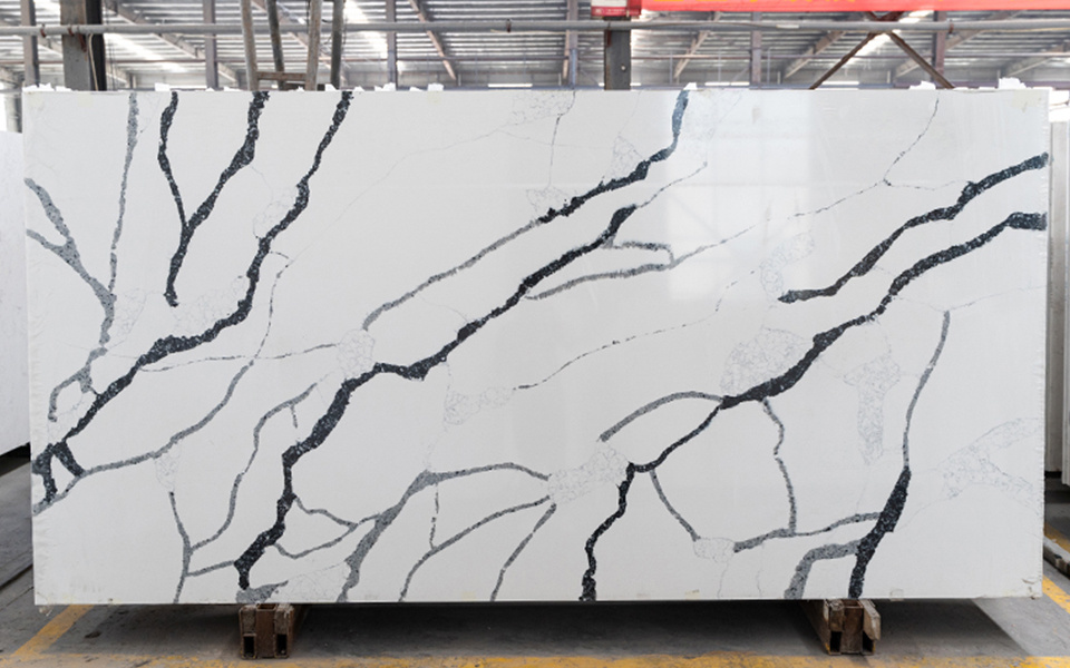 Calacatta Quartz Slab 3041