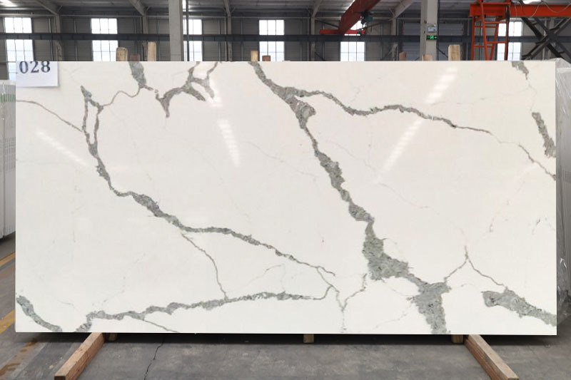 Calacatta Quartz Slab 1028