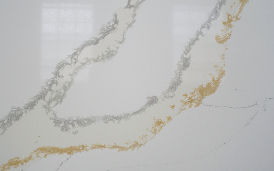 Quartz Calacatta Slab 3012