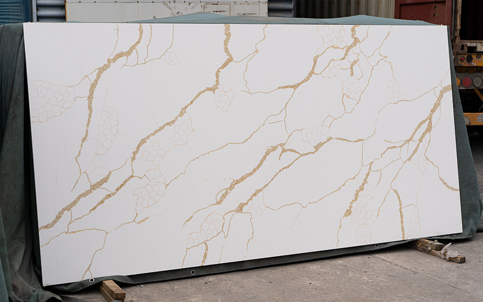 Quartz Calacatta Slab 1003g