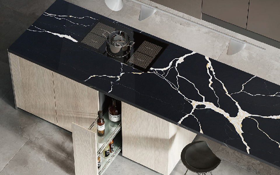 Calacatta Quartz Slab 6798
