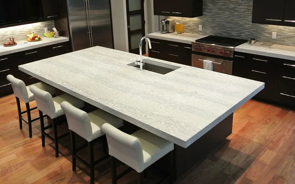 Quartz Calacatta Slab 9009