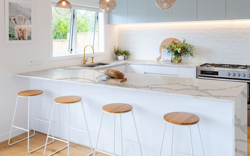 Calacatta Quartz Countertop 5267