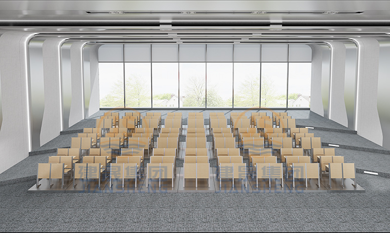创新设计，阶梯教室课桌椅，打造舒适高效学习空间