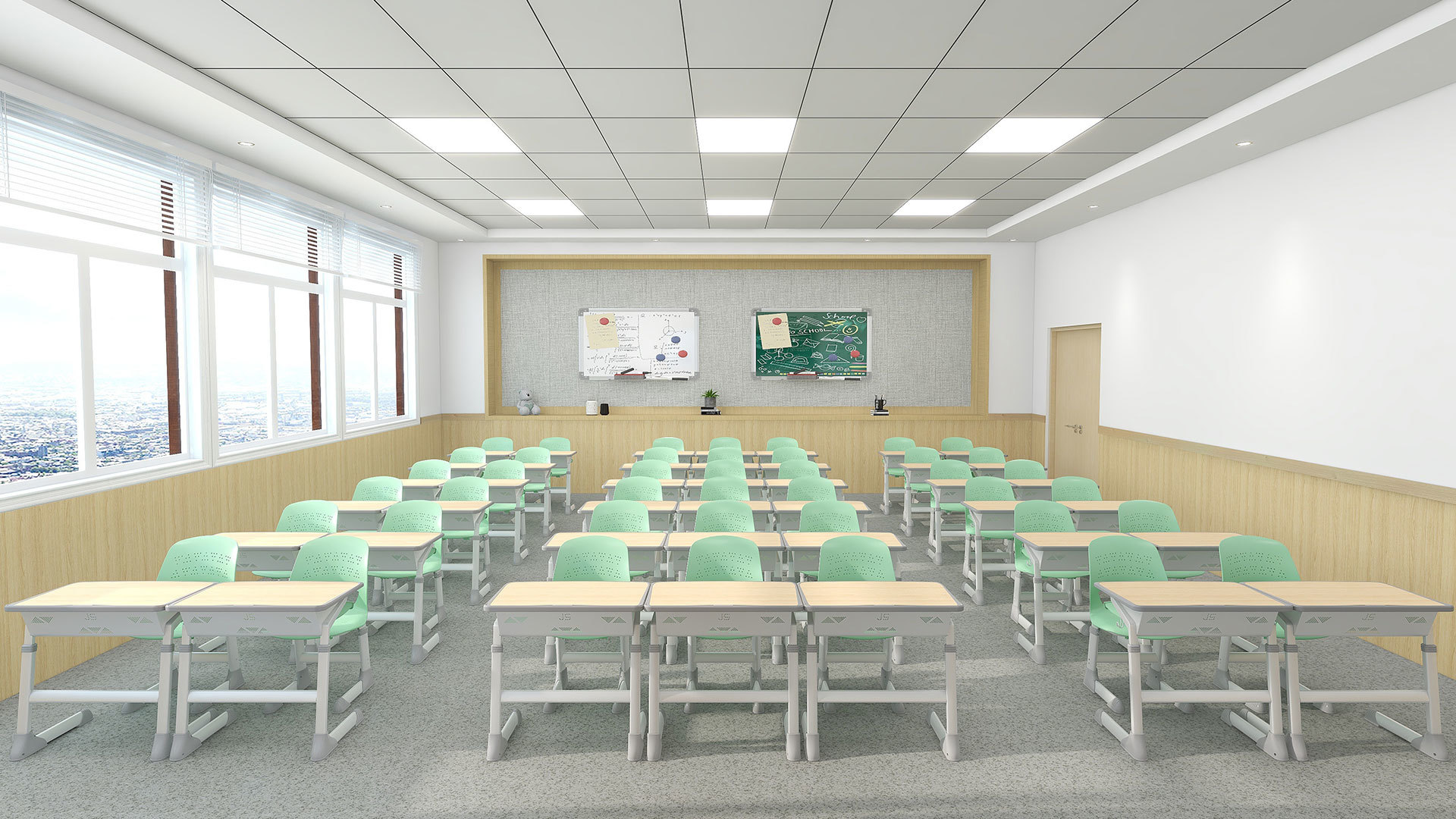 建晟集团——国内学校家具解决方案设计案例