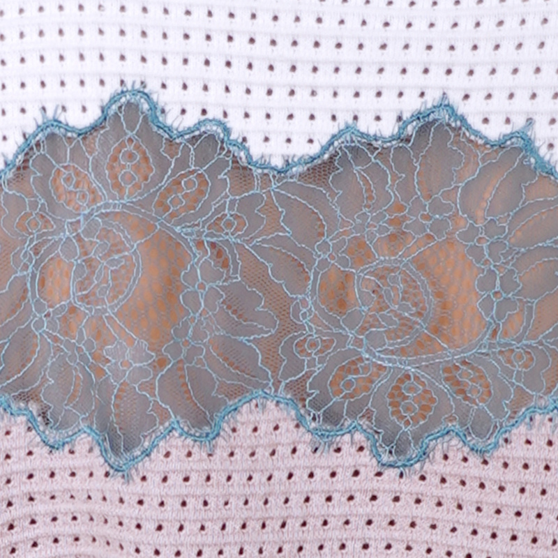 Transparent picture knitting