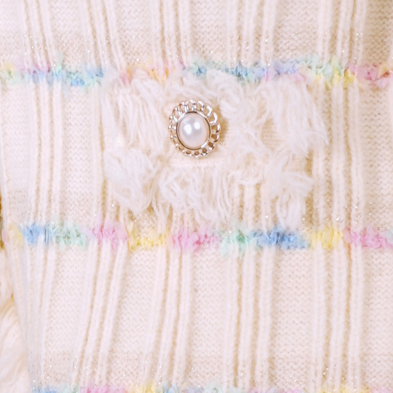 Rib+hand-knitted Rib+hand-knitted